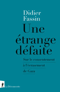 couverture livre didier fassin Gaza