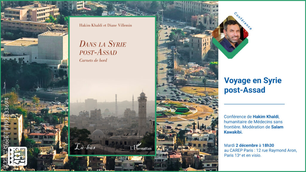visuel conférence carnet de Syrie