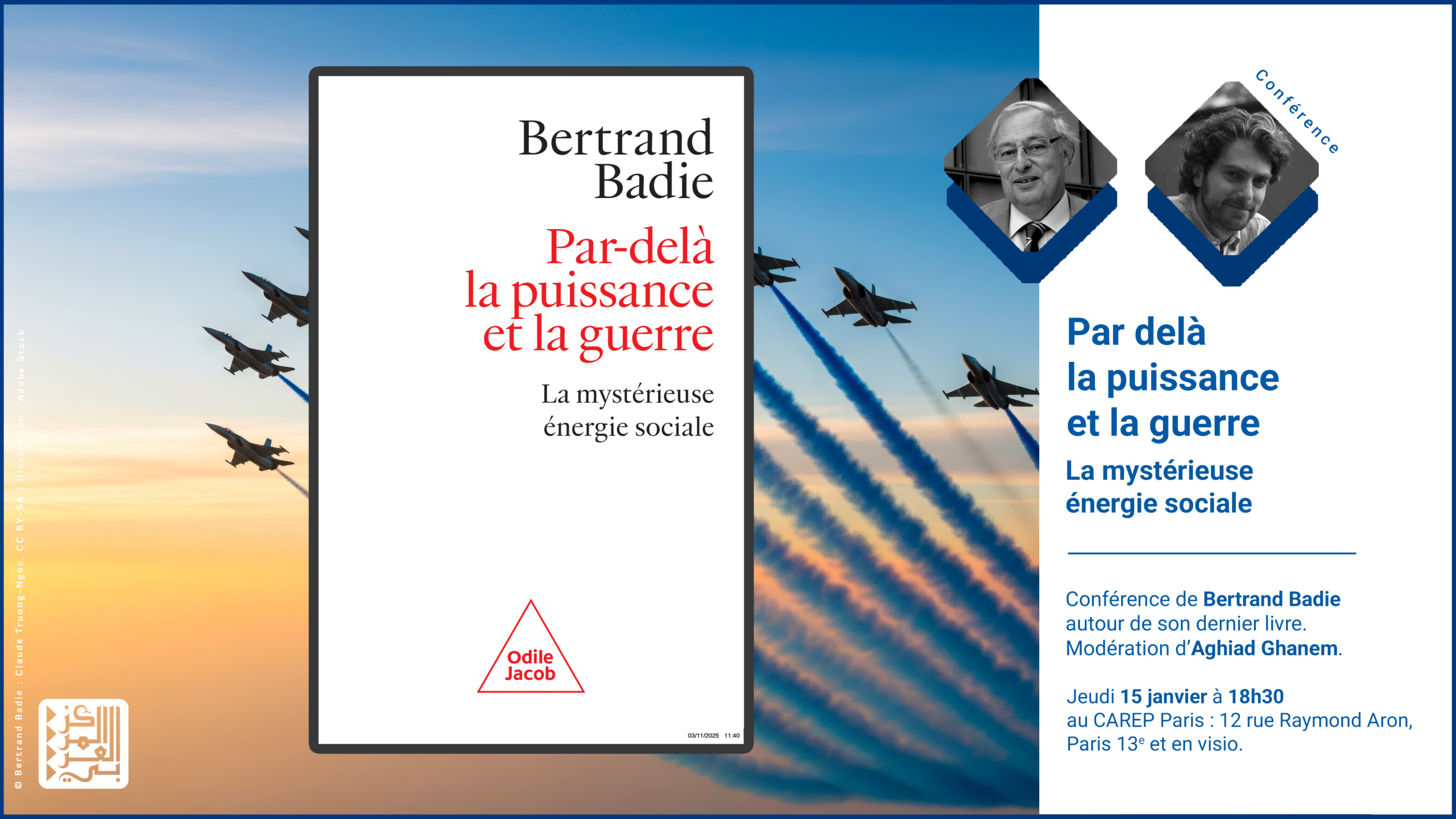 visuel conférence Badie Ghanem