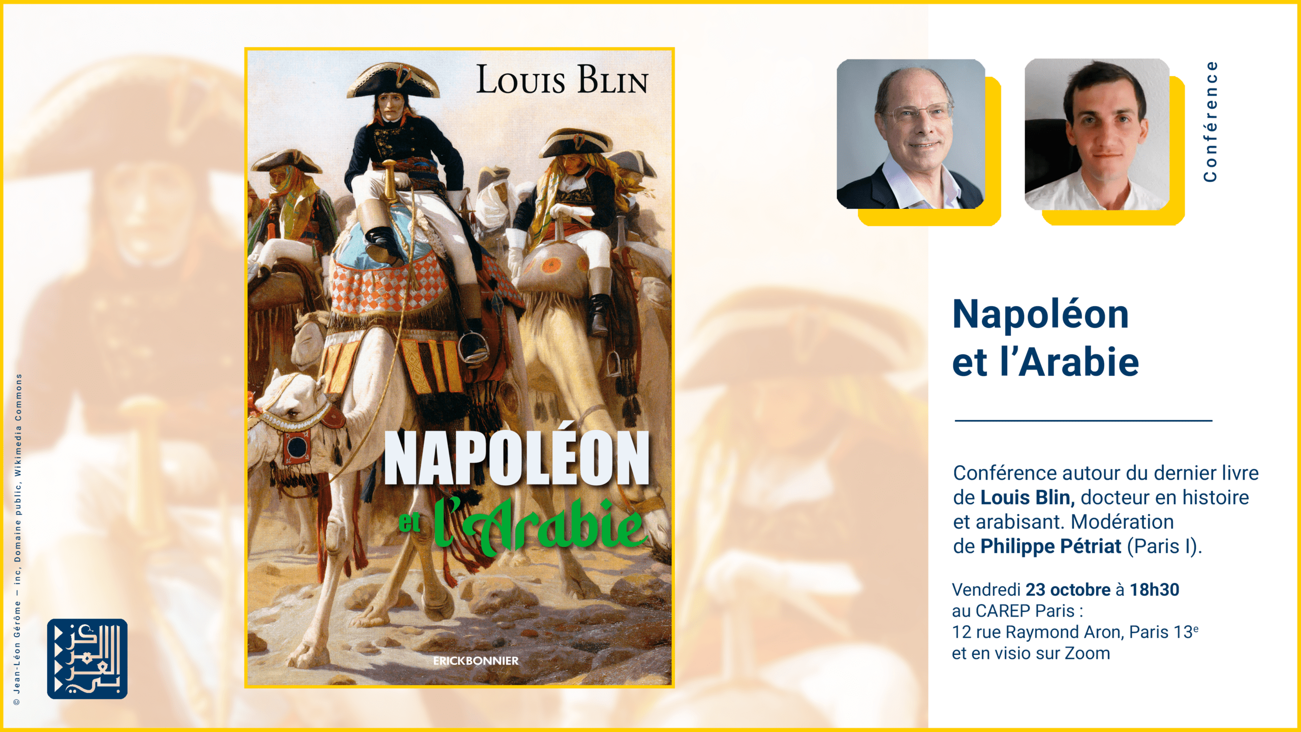 visuel conf Napoléon et l'Islam