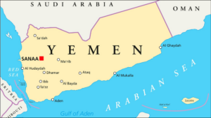 Carte Yémen
