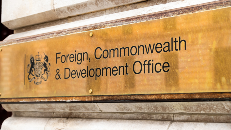 Photo du Ministère des affaires étrangères britanique