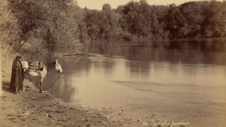 le Jourdain en 1870 (Bonflis)